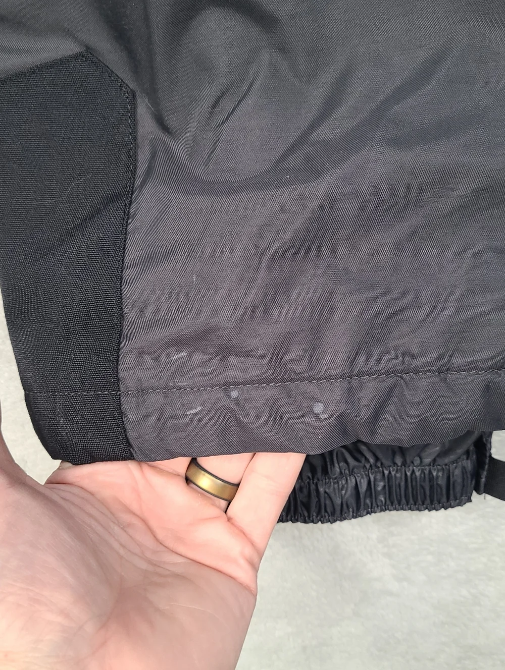 Columbia Snow Pants Mens Small Gray Bugaboo Omni Tech Snowboard Ski Lined - Picture 3 of 14